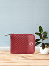 Caprese Emma Wallet Small Zip Around Bordeaux