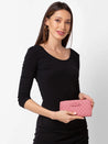 Caprese Greta Zip Around Wallet Large Pink