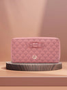 Caprese Greta Zip Around Wallet Large Pink