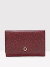 Caprese Helene Flapover Wallet Medium Maroon