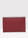 Caprese Helene Flapover Wallet Medium Maroon