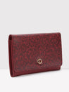 Caprese Helene Flapover Wallet Medium Maroon