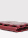 Caprese Helene Flapover Wallet Medium Maroon