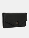 Caprese Ingrid Flapover Wallet Large Black