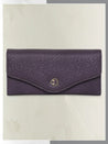 Caprese Ingrid Flapover Wallet Large Plum