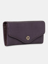 Caprese Ingrid Flapover Wallet Large Plum
