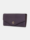 Caprese Ingrid Flapover Wallet Large Plum