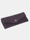Caprese Ingrid Flapover Wallet Large Plum