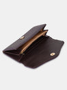 Caprese Ingrid Flapover Wallet Large Plum