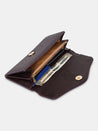Caprese Ingrid Flapover Wallet Large Plum