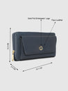 Caprese Ingrid Wallet Medium Navy