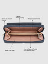 Caprese Ingrid Wallet Medium Navy