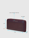 Caprese Izabella Wallet Large Maroon