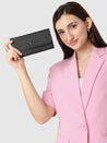 Caprese Janne Flapover Wallet Medium Black