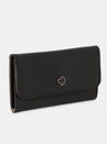 Caprese Janne Flapover Wallet Medium Black