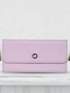 Caprese Janne Flapover Wallet Medium Lilac