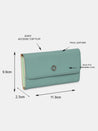 Caprese Janne Flapover Wallet Medium Mint
