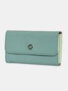 Caprese Janne Flapover Wallet Medium Mint