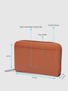 Caprese Keera Wallet Small Tan
