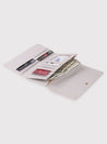 Caprese Kyle Flapover Wallet Medium Light Grey