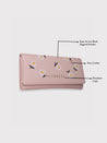 Caprese Kyle Flapover Wallet Medium Soft Pink