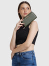 Caprese Lucya Wallet Large Green