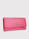 Caprese Luna Wallet Medium Flap Wallet Fuchsia