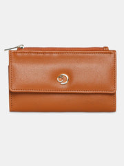 Caprese Luzie Small Tan Wallet