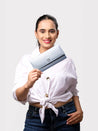 Caprese Mia Wallet Medium Flap Wallet Pearl Blue