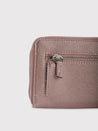 Caprese Mia Wallet Large Zip Around Copper