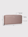 Caprese Mia Wallet Large Zip Around Copper