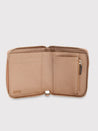 Caprese Mia Wallet Small Zip Around Copper