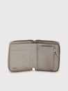 Caprese Mia Wallet Small Zip Around Gunmetal