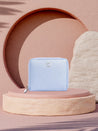 Caprese Mia Wallet Small Zip Around Pearl Blue