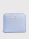 Caprese Mia Wallet Small Zip Around Pearl Blue