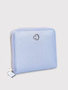 Caprese Mia Wallet Small Zip Around Pearl Blue