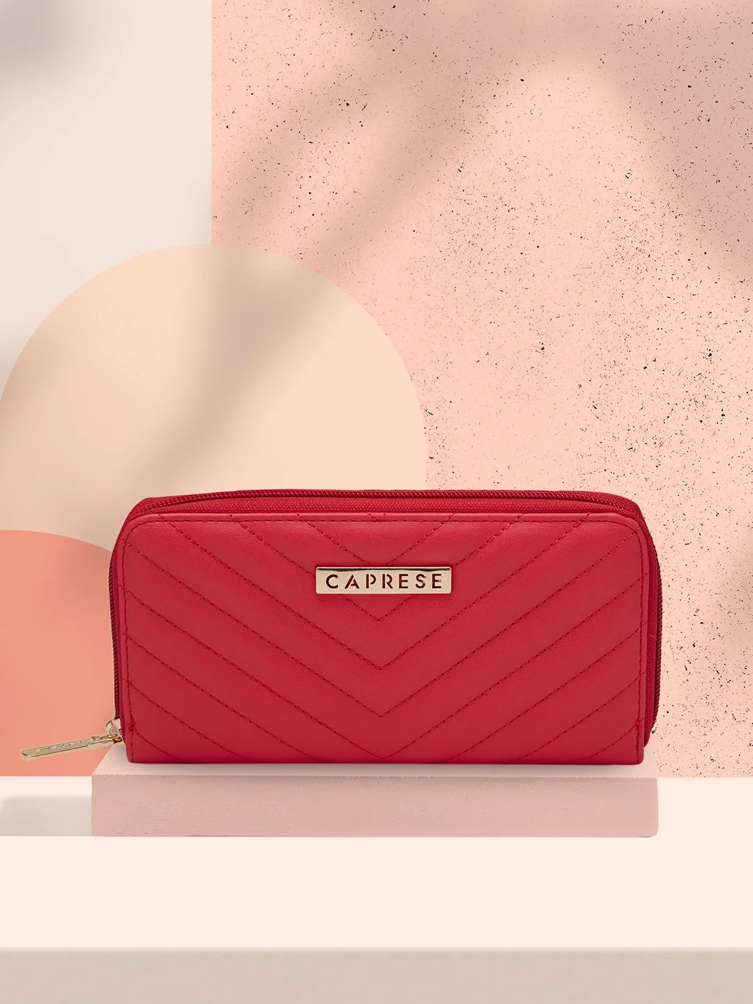 Caprese red best sale wallet