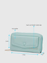 Caprese Mischa Wallet Medium Aqua