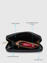 Caprese Mareeya Wallet Large Black