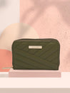 Caprese Mareeya Wallet Large Olive
