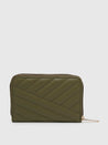 Caprese Mareeya Wallet Large Olive