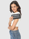 Caprese Olivia Wallet Large Zip Around Black