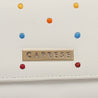 Caprese Popsicle Flap Wallet Small Cream