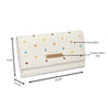 Caprese Popsicle Flap Wallet Small Cream