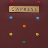 Caprese Popsicle Zip Around Wallet Small Maroon