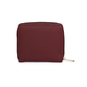 Caprese Popsicle Zip Around Wallet Small Maroon
