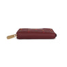 Caprese Popsicle Zip Around Wallet Small Maroon