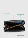 Caprese Sabeena Wallet Large Black