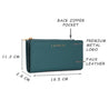 Caprese Sia Fold Wallet Medium Teal