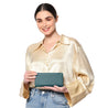 Caprese Sia Fold Wallet Medium Teal